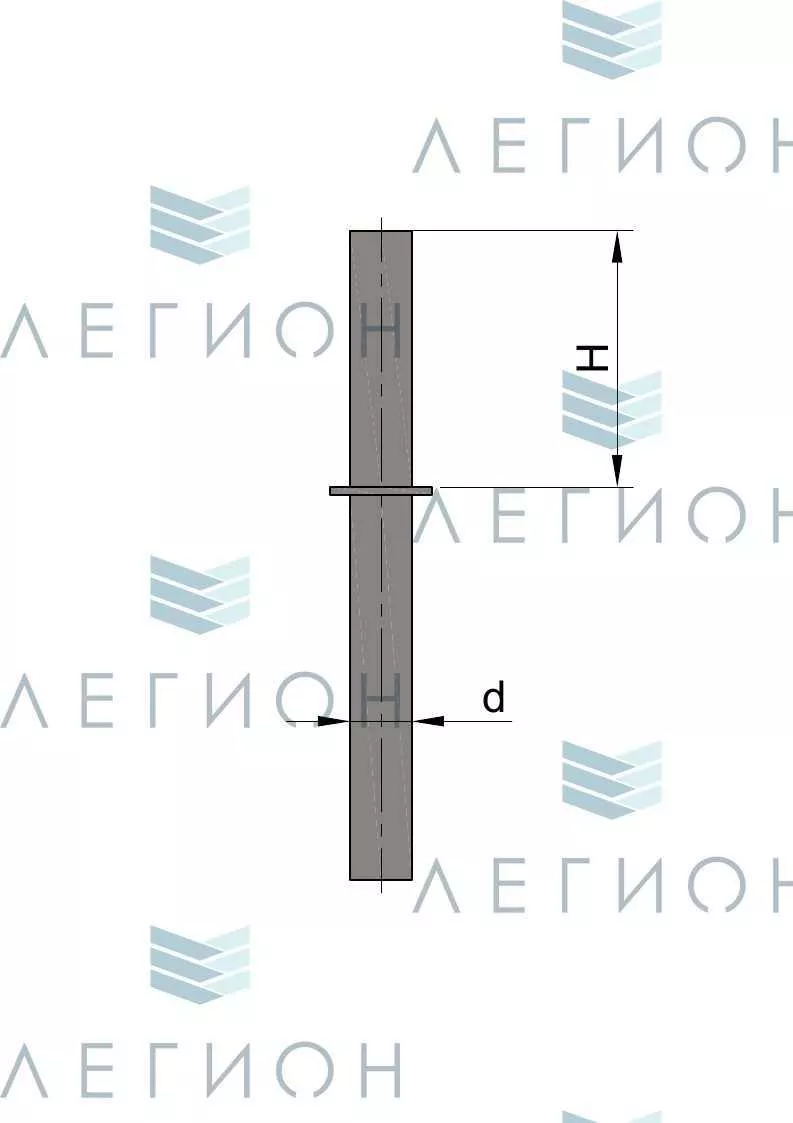 К52-0,5-1-5 кронштейн однорожковый
