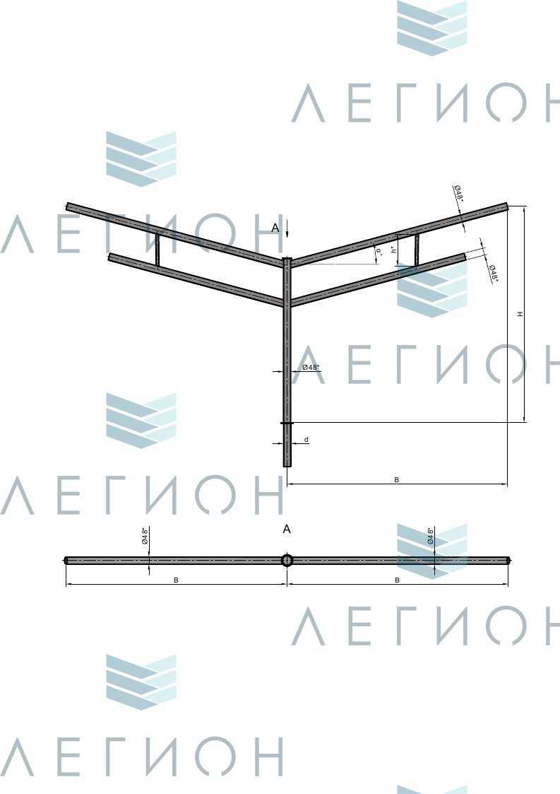 К38-1,5-2,0-1-1 кронштейн однорожковый